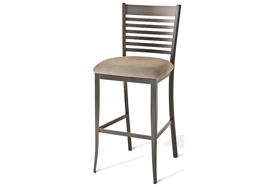Urban 26" Edwin Counter Stool with Fabric Seat by Amisco at Esprit Decor Home Furnishings